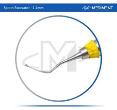 New 5 X DENTAL SPOON EXCAVATOR RESTORATIVE INSTRUMENTS SPOON EXCAVATORS