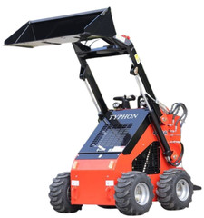 Mini Skid Steer Loader Wheel TYPHON STOMP 503 22.1HP Honda Gas Engine Free Ship