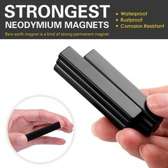 High Strength Neodymium Magnets, 60mm x 10mm x 5mm, 50 Pack