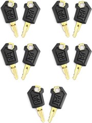 NEW 10PCS CAT Caterpillar 5P-8500 Heavy Equipment Ignition Keys 5P8500 Excavator