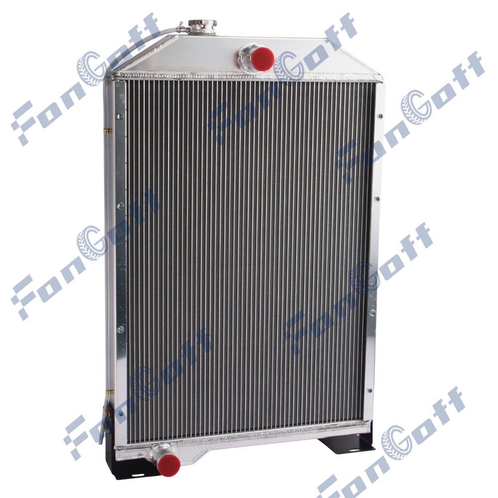 3~Rows Radiator For John Deere 4050 4055 4250 4255 4450 4455 # RE38664 RE21893.