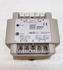 Omron S82K-05024 24 VDC 2.1 Amp Power Supply 100-240 V Input S82K05024