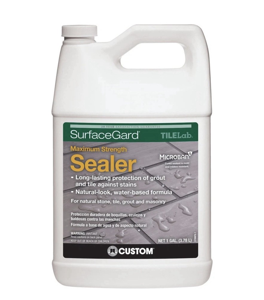 Custom Building Products GROUT & TILE SEALER TILELab Surfacegard 1 GALLON 128OZ
