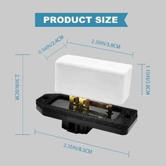 Fan Blower Motor Resistor Replacement for 1994-2008 Pickup, 1993-1999 Replaces 4