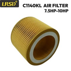 2pcs/Set Air Filter ,Oil Filter for 10HP Screw Air Compressor Replacement Parts