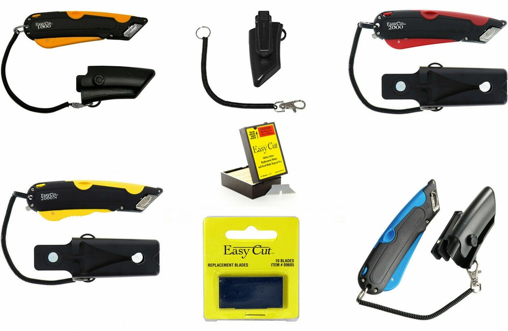 Easy Cut Safety Box Cutter Knives and Replacement Blades BEST SOURCE BEST PRICE