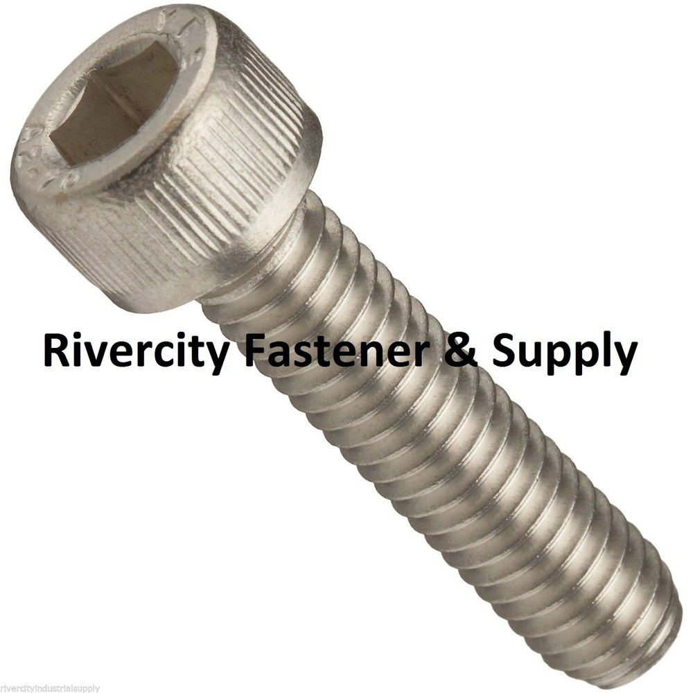 (1) M4-0.7×12 Socket / Allen Head Cap Screw Stainless Steel 4mm x 12mm / M4x12