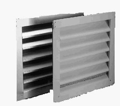 81237 Aluminum Gable Louver Vent, White, 18 x 24-In. – Quantity 1