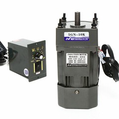 110V 60W AC Gear Motor Electric Variable Speed Controller Single-phase 1:10（10k）