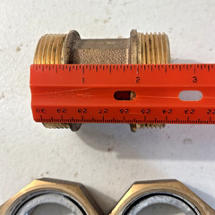AY McDonald (1-1/4″ CTS) Tough Tube Coupling straight compression