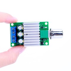 12-30VDC 7A PWM DC Motor Speed Controller w/ On/Off Switch & Potentiometer – NEW