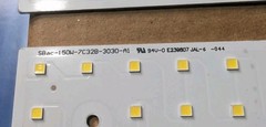 3pc Aluminum LED Plate Panels 150W High Power SMD 3030 Custom Lighting DIY Lot