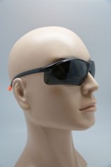 12 PAIR Safety Glasses Smoke Gray Lens Eyewear Canthus Work Sports Rubber Tips