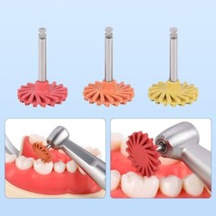 AZDENT Dental Composite Polishing Wheel RA 2.35mm Coarse Medium Fine Polisher
