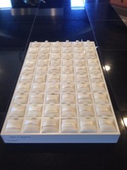 Pandora Jewelry Store Counter Display pillows ribbon used condition 10 count