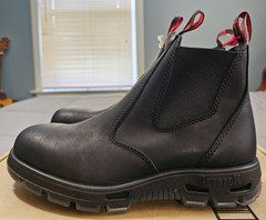 Redback® (Men’s 8 M) (Women’s 9) Easy Escape™ 6″ Pull-On Boots in Black – $190