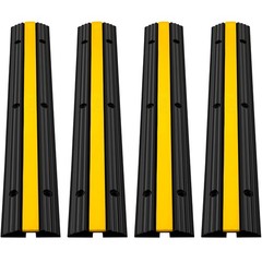 VEVOR 4×1-Channel Truck 39.4″ x 5.9″ x 1.18″ Cable Bridge Cable-Protector Cable
