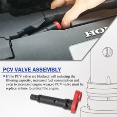 17130-5A2-A01 Upgrade OEM Factory PCV Valve Assembly for 2013-2017 Honda
