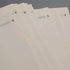 Vtg 1990s-2000s Authentic Louis Vuitton GM Agenda Refill Pages & Plastic Pockets