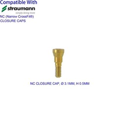 Dental Mini Healing Abutment Healing Closure Cap Fit for Straumann ITI