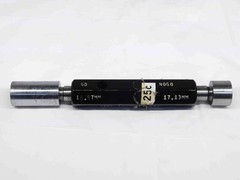 16.870 & 17.130 CL XX mm PIN PLUG GAGE GO NOGO 17.000 -.130 17 .6642 16.87 17.13