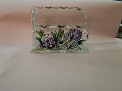 Joan Baker Designs Grape Arbor Business Card Holder