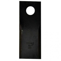 Disc Mower Knives Type 5 Top Bevel 11° Twist Clockwise Rotation 6 Pack