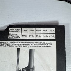 CRAFTSMAN 926432 93-1/2″ x 1/4″ x 6T Band Saw Blade Made in USA 🇺🇸 FREE SHIP