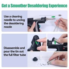 YIHUA 948 Desoldering Station 90W Digital Desoldering Gun Complete Kit