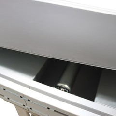 Industrial PVC Conveyor Belt 9.84 ft Length 19.6″ Belt Width Loading 55LBS(25KG)