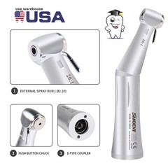 Implant Motor Dental 20:1 Reduction Contra Angle Latch Handpiece For NSK E-Type