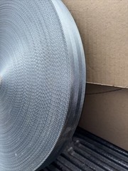 Murdock Webbing 1-15/16″ x 300ft Spool of GRAY Webbing Strapping (100 Yards) 2″