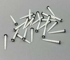 Dental Glass Fiber Post Teeth Restorative Refill Screw 1.2 1.4 1.6 1.8mm Posts