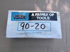 NOS KETT TOOLS 90-20 METAL SHEAR HEAD 18 GAUGE fits KD200/P500/P1060/K100/K200..