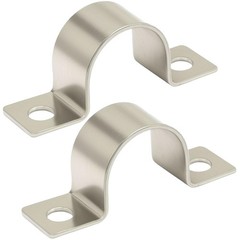 14 Pack 1 Inch Stainless Steel Conduit Clamps Ushape Bracket Pipe Clamps 2 Hole
