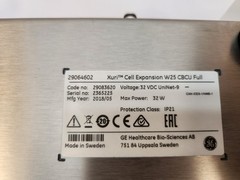 GE Xuri W25 Cell Expansion System with CBCU, Pump, Filter Heaters & Accessories