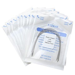 0.99$ Dental Orthodontic Super Elastic Niti Round Natural Form Arch Wire AZDENT