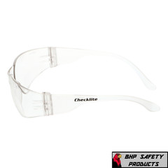 3 PAIR PACK Protective Safety Glasses Clear Lens Work UV Z87 Lot of 3