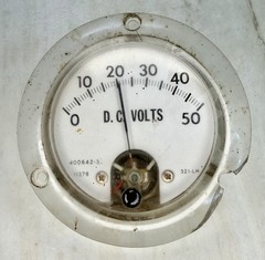 Hobart OEM Panel Meter Pair – 400A Ammeter & 50V Voltmeter Fits GPU-400, RC-301