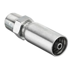 12x 3/8″ NPTF Male x 1/4″ ID Hose End Crimp Fitting with Protection Cover
