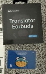 Timekettle WT2Edge Latest Version-Offline w/Card Translator Earbuds Open Box New