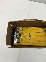 Tillman 864 Premium Top Grain Deerskin Drivers Gloves Unlined Medium 6 Pack