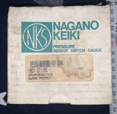 Nagano Keiki 2-3/4” Pressure Gauge C25E2 1801-271765 1/4″ NPT 35MPa / 5000 PSI