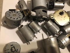 Scrap Motors 4 Pounds Small Electronic Parts Only Crafts Miscellaneous Small