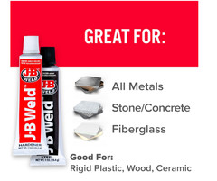 J-B Weld 8265S Original Cold-Weld Steel Reinforced Epoxy – 2 oz