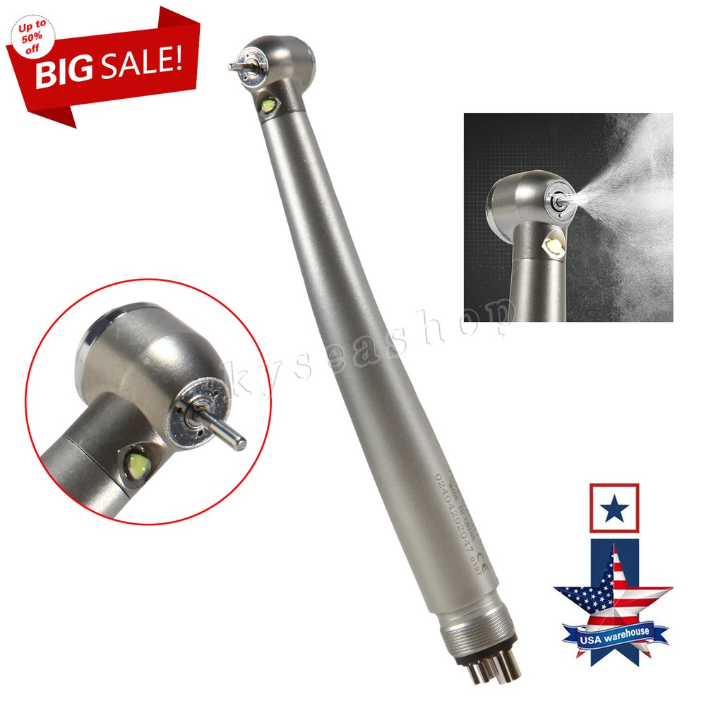 Askeadnt Dental High Speed LED E-generator Handpiece 4Holes 2Holes Turbine