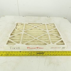 Facet FME 40 Pleated Air Filter 18x24x2 Heavy Duty Extended Life Lot of 12