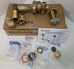 SLOAN Royal Flushometer Model 152 Dual Filtered Bypass Concealed 3.5 GPF 3011640