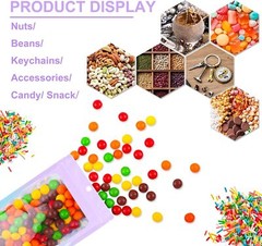 100x 4″x6″ Proof Mylar Bags Holographic Resealable Packaging Foil Pouch Gradient