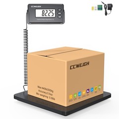 Accurate 440lbs Shipping Scale – Ultrathin Postal Scale for Packages & Luggage
